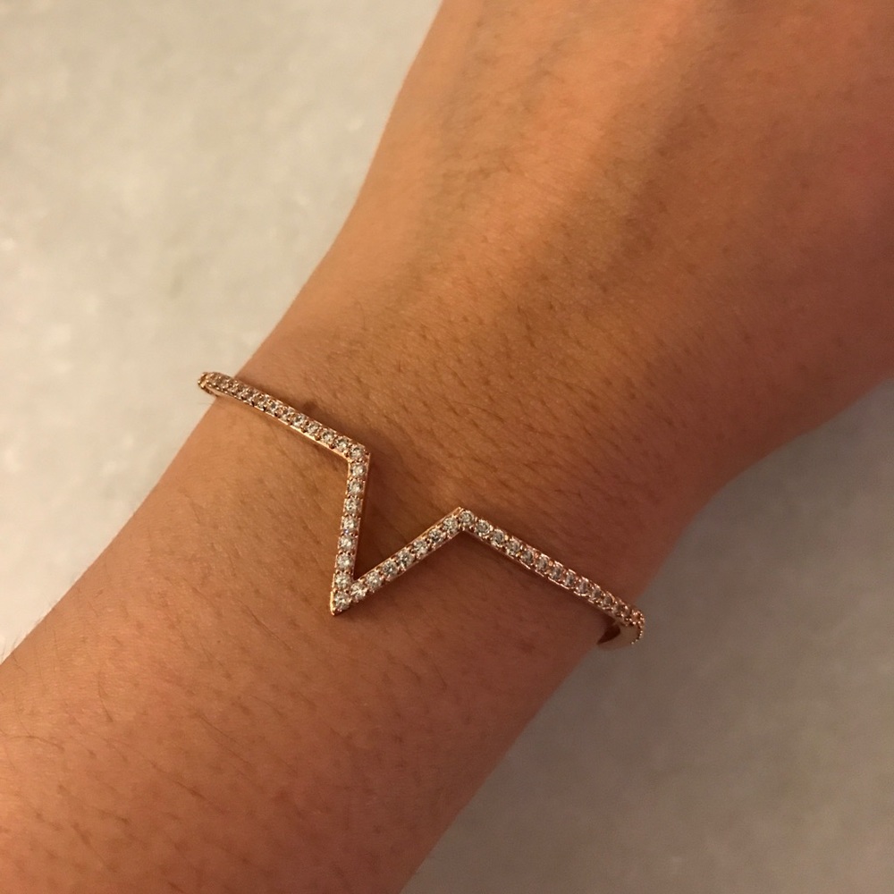 Henri Bendel Rose Gold Adjustable Bracelet